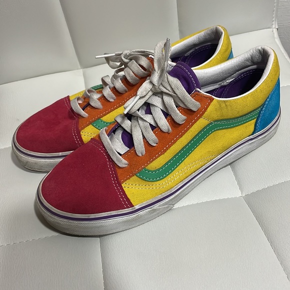 Old Skool Vans Rainbow color Size 6.5 - Picture 6 of 12
